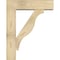 Ekena Millwork Funston Block Rough Sawn Bracket w/ Offset Brace, Douglas Fir, 8"W x 30"D x 38"H BKT0806X30X38FST05RDF - alternate 4